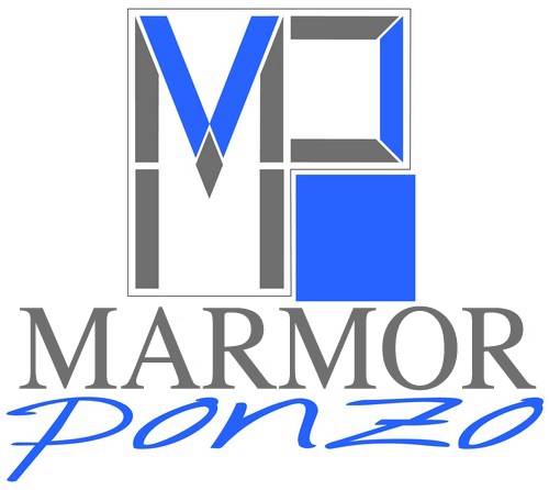 Logo Marmor Ponzo - Natursteinhandel - Steinmetz - Natursteine in Berlin-Marmor-Granit-Travertin-Onyx-Schiefer-Sandstein-aus Italien